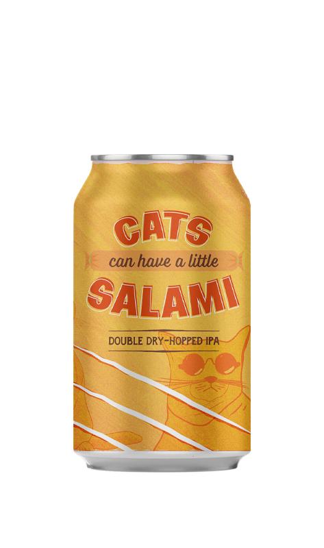 Cats Can Have A Little Salami