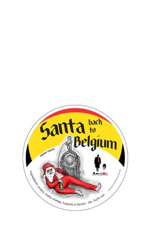 Santa Back To Belgium